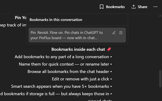 Bookmarks Panel